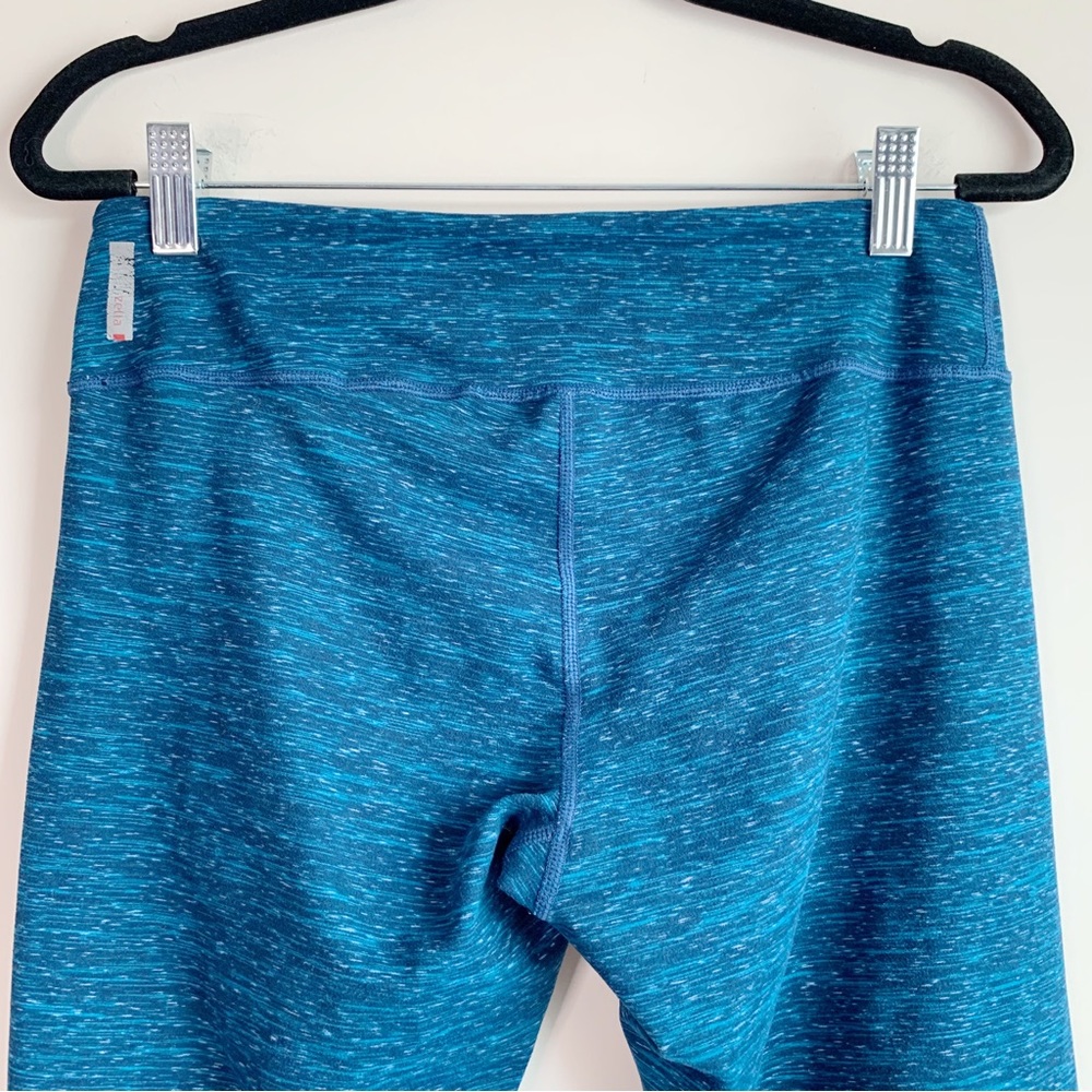 ZELLA Spacedye Live In Leggings Full Length Blue Teal Spacedye Size Medium - Picture 9 of 9